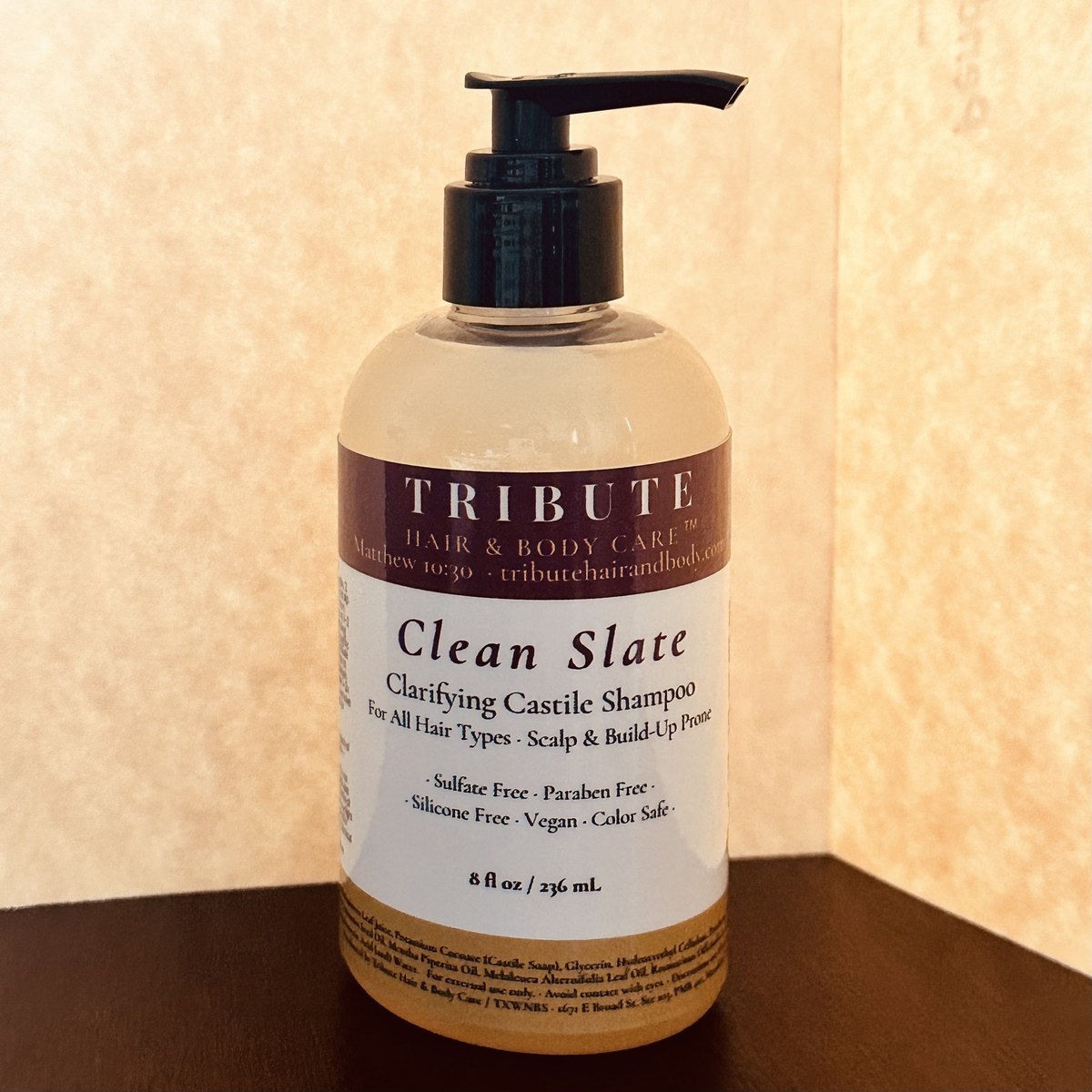Clean Slate Clarifying Castile Shampoo